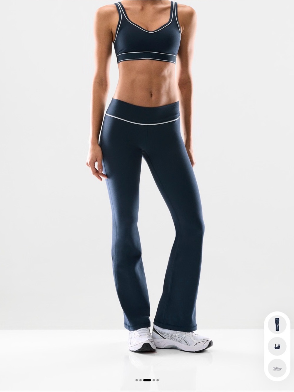 Aritzia Golden LIFE Pace Low Rise Flared Pants